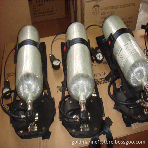 Air breathing apparatus  for firefighting